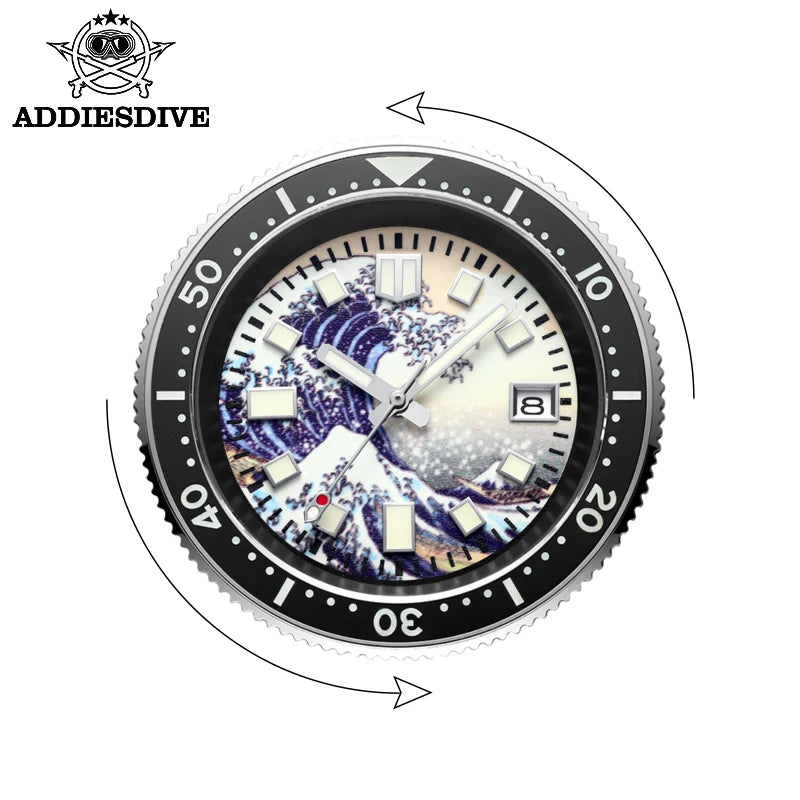 ADDIESDIVE H8 Automatic Mechanical Dive Watch NH35