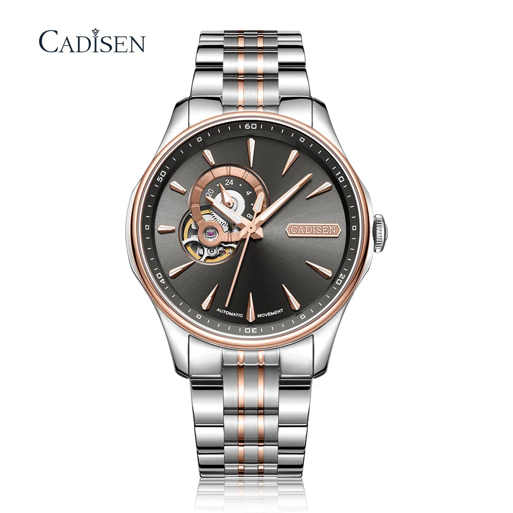 CADISEN Automatic Mechanical Luminous Sport Business Watch 8168