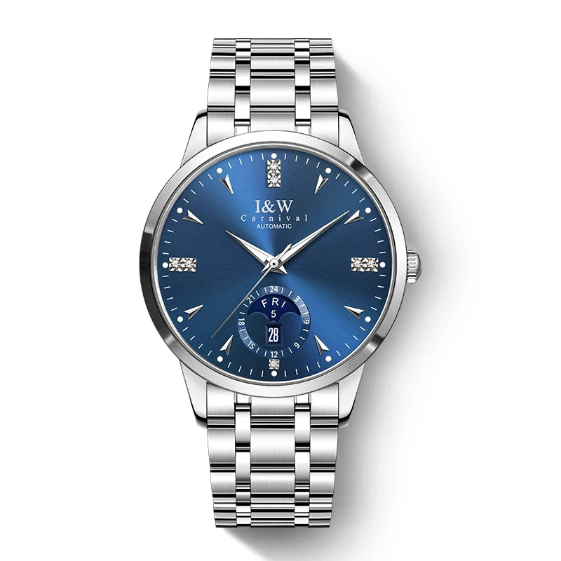 ADDIESDIVE Automatic Mechanical Stainless Steel Business Watch 55872