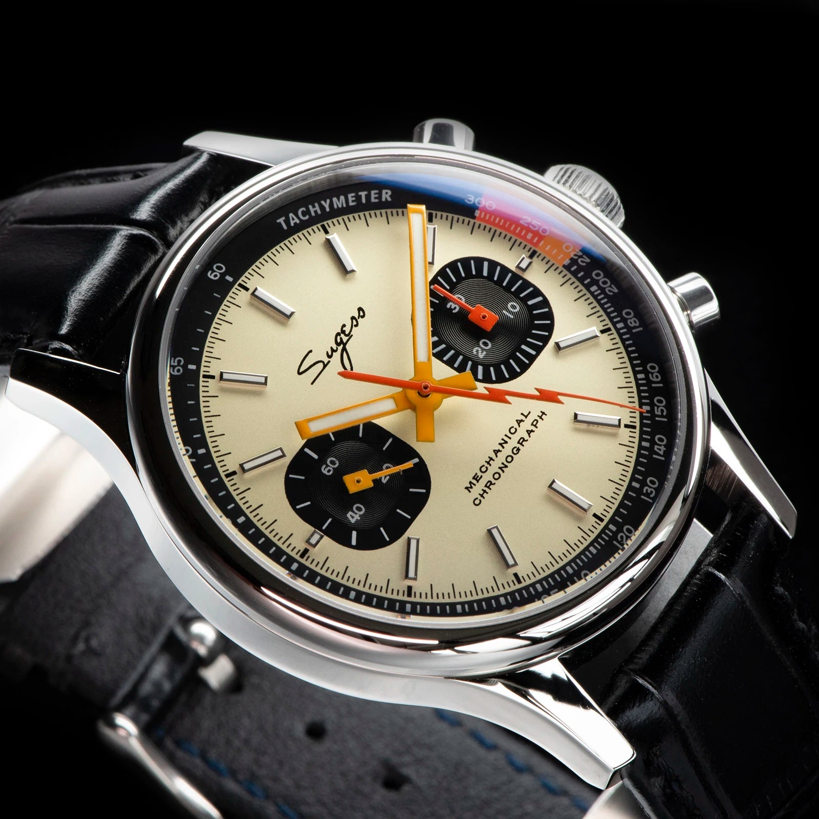 SUGESS Pilot Mechanical Chronograph Watch S387