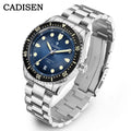 CADISEN Automatic Mechanical Luminous Watch Mineral Glass 8245