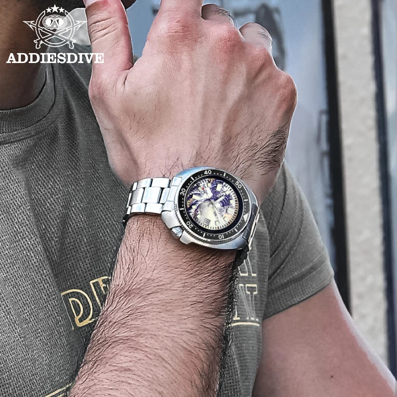 ADDIESDIVE H8 Automatic Mechanical Dive Watch NH35