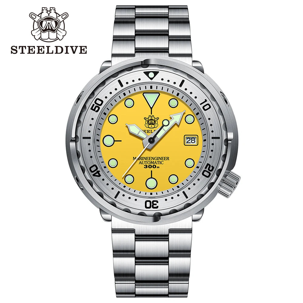 STEELDIVE Automatic Mechanical Diver Watch SEIKO SD1986