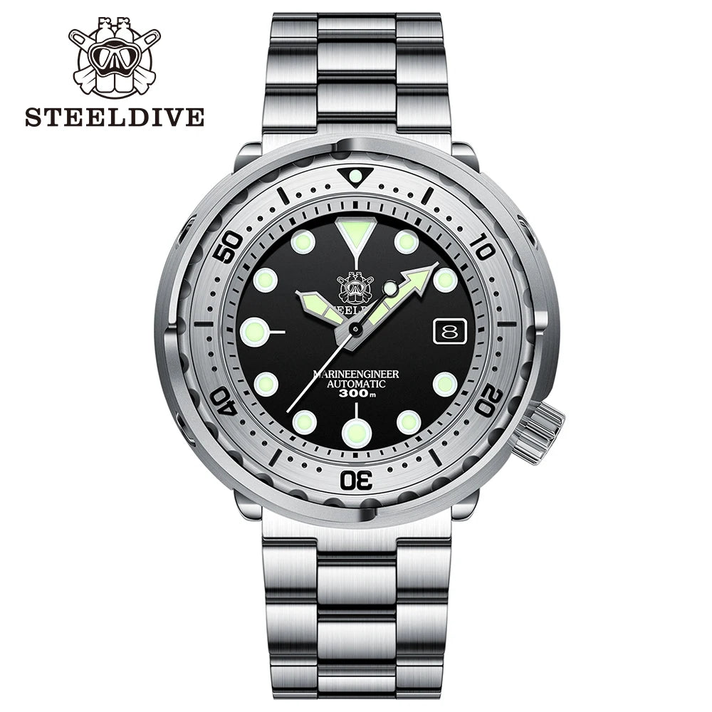 STEELDIVE Automatic Mechanical Diver Watch SEIKO SD1986