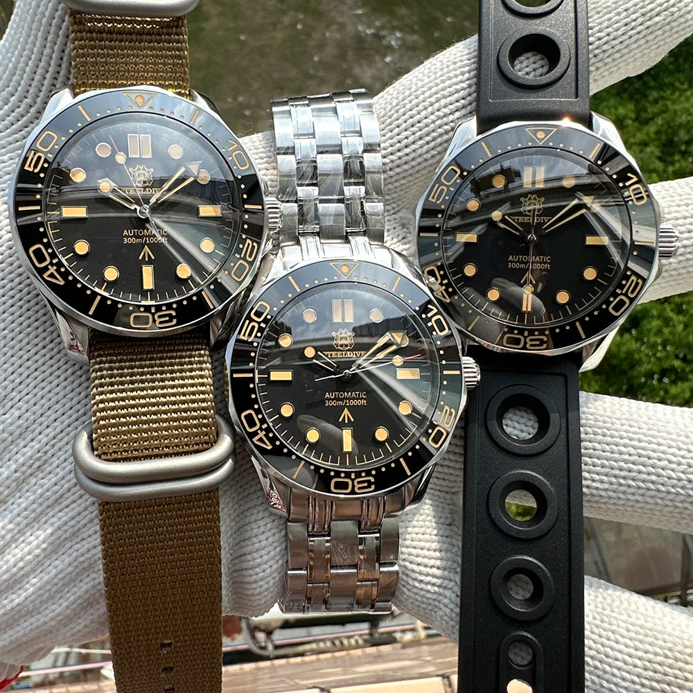 STEELDIVE Automatic Mechanical Diver Watch SEIKO SD1957