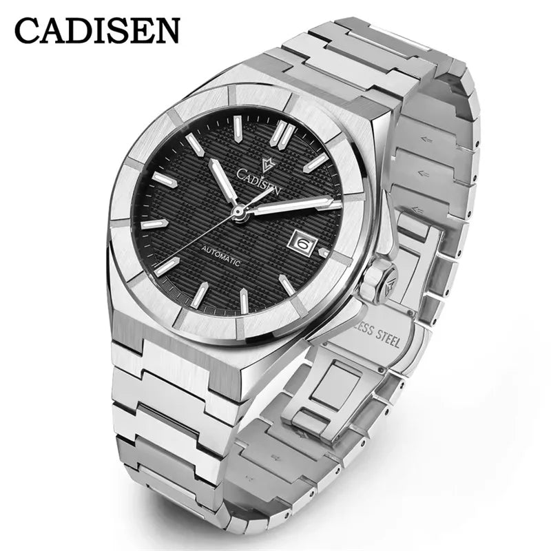 CADISEN Automatic Mechanical Sapphire Day-Date Watch 8242