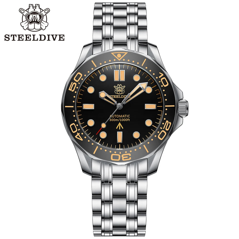 STEELDIVE Automatic Mechanical Diver Watch SEIKO SD1957