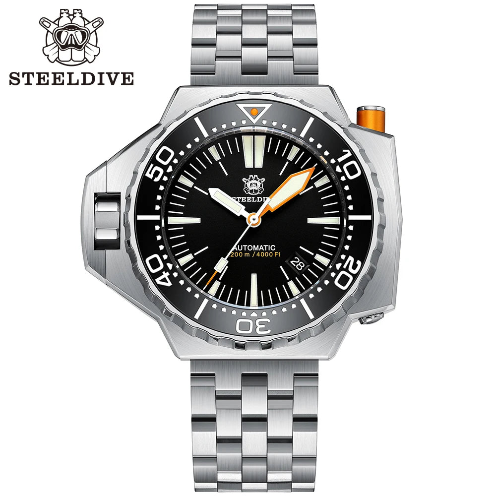 STEELDIVE Automatic Mechanical Diver Watch SEIKO SD1969