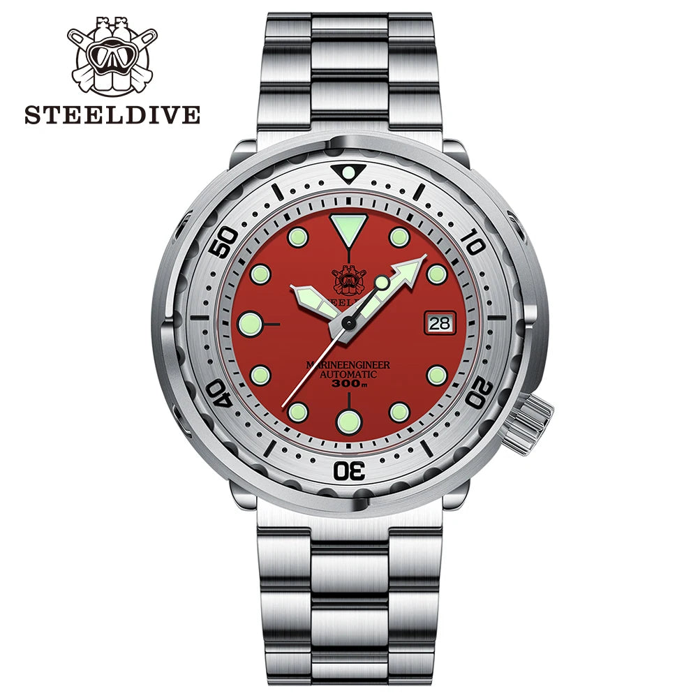 STEELDIVE Automatic Mechanical Diver Watch SEIKO SD1986