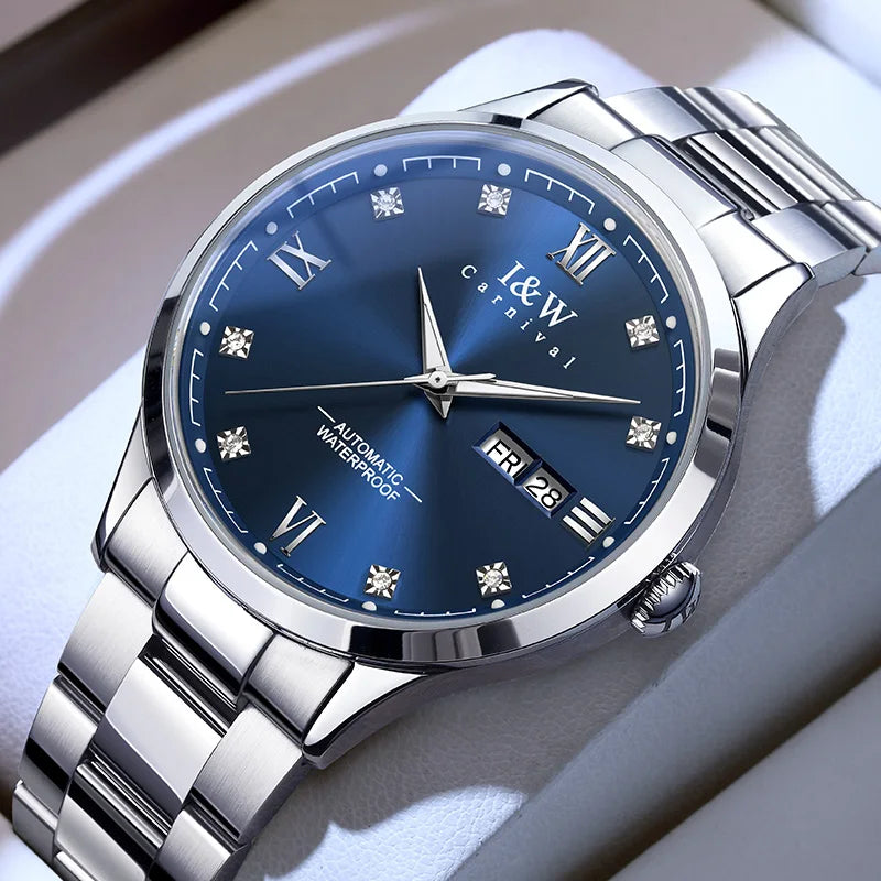 ADDIESDIVE Blue Automatic Mechanical Stainless Steel Watch 41mm 55826