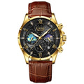 LIGE Stainless Steel Men's Quartz Luxury Watch 89107