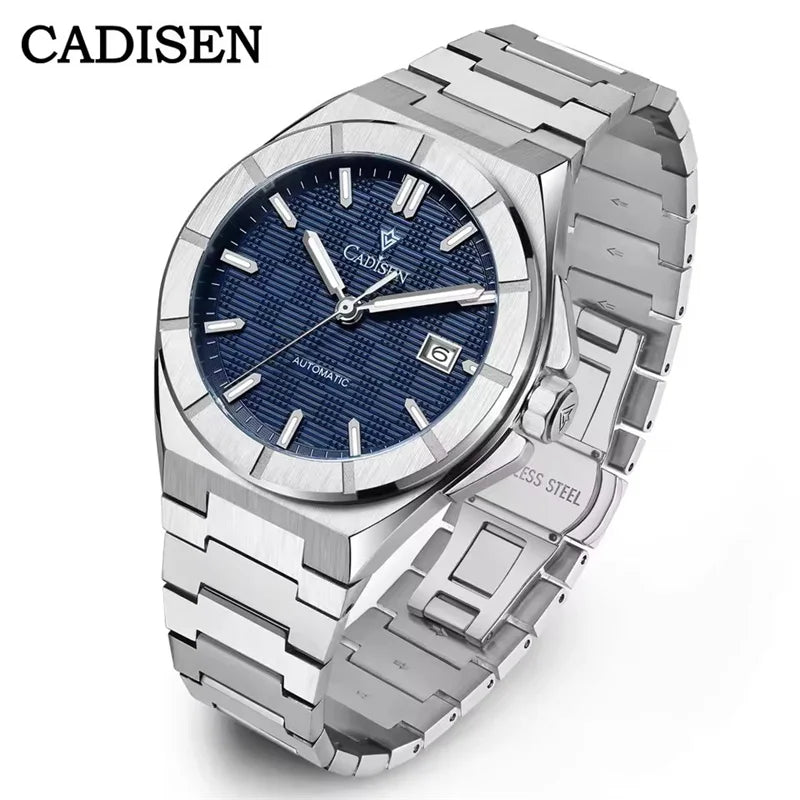 CADISEN Automatic Mechanical Sapphire Day-Date Watch 8242