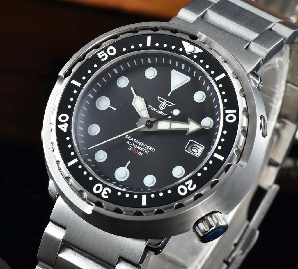 TANDORIO Automatic Mechanical Diver Watch NH35 46.5mm