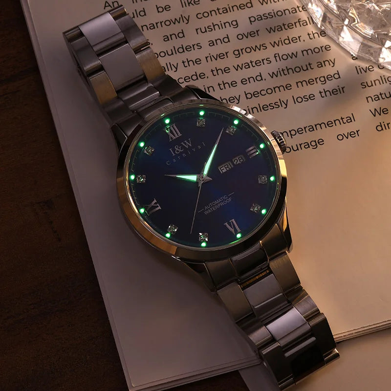 ADDIESDIVE Blue Automatic Mechanical Stainless Steel Watch 41mm 55826