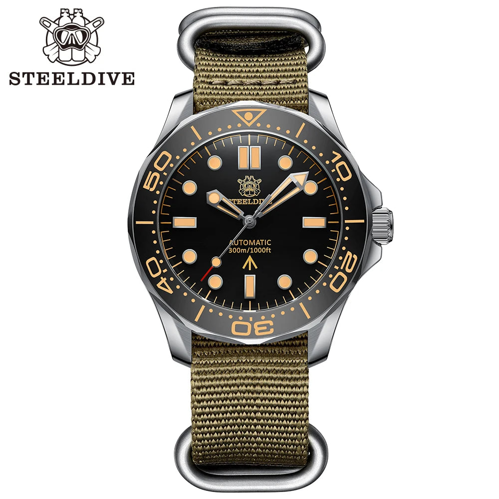 STEELDIVE Automatic Mechanical Diver Watch SEIKO SD1957