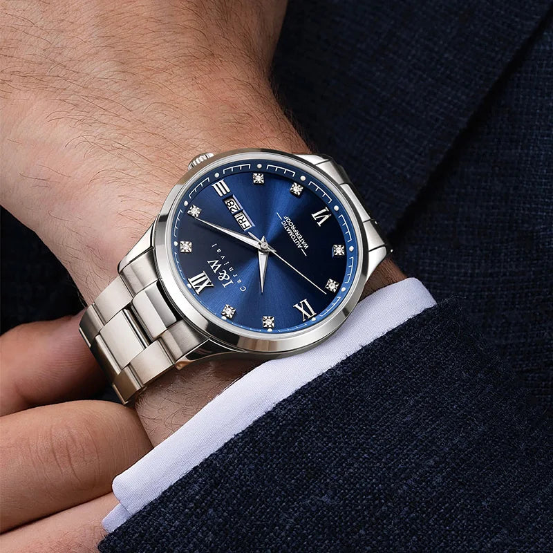 ADDIESDIVE Blue Automatic Mechanical Stainless Steel Watch 41mm 55826