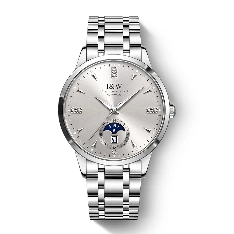 ADDIESDIVE Automatic Mechanical Stainless Steel Business Watch 55872