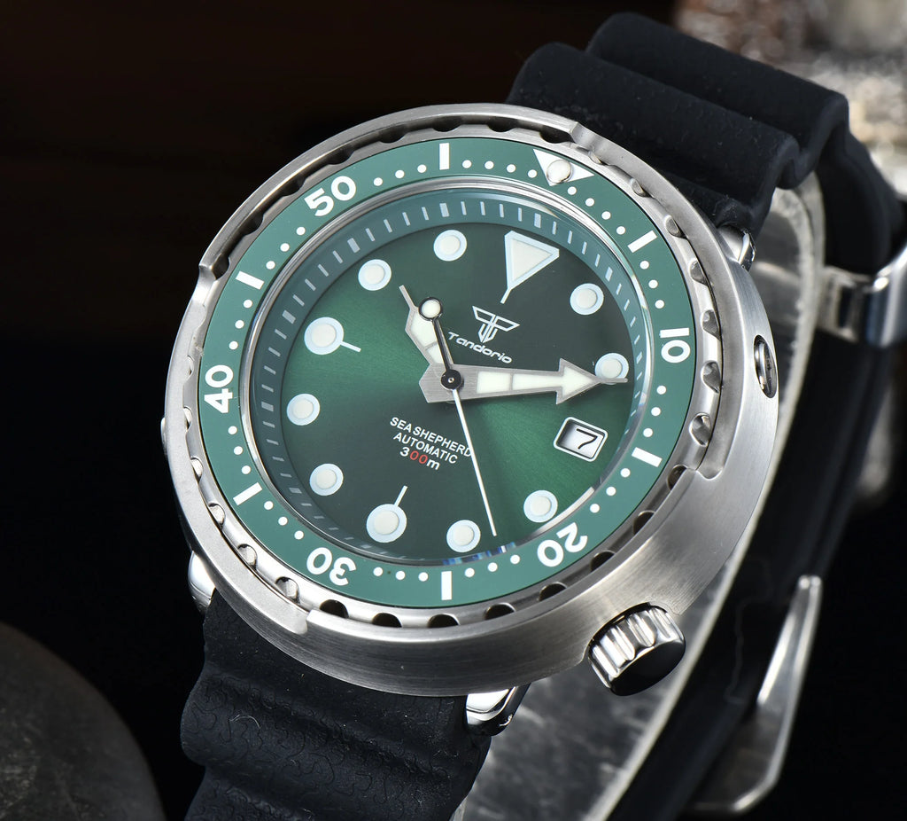 TANDORIO Automatic Mechanical Diver Watch NH35 46.5mm