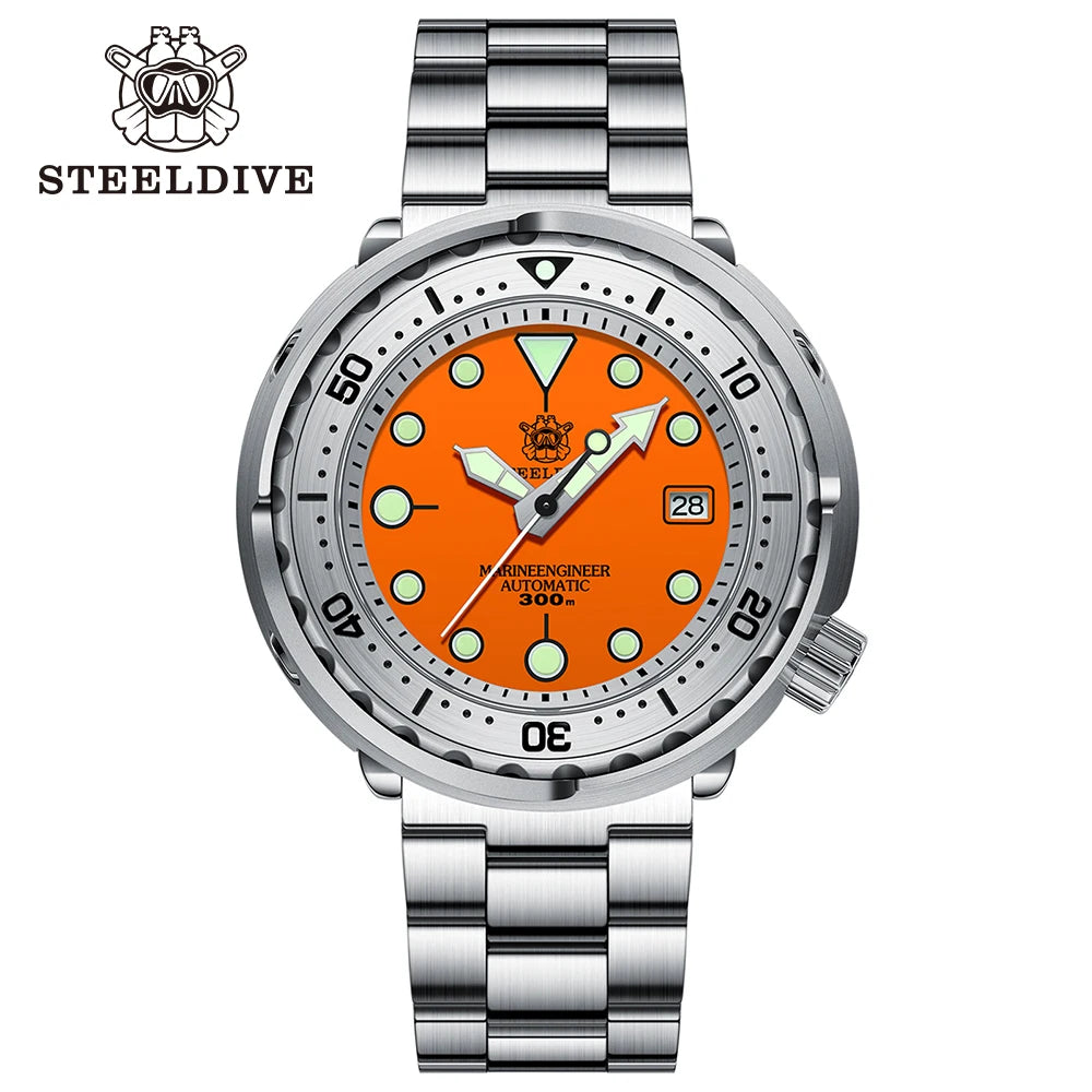 STEELDIVE Automatic Mechanical Diver Watch SEIKO SD1986