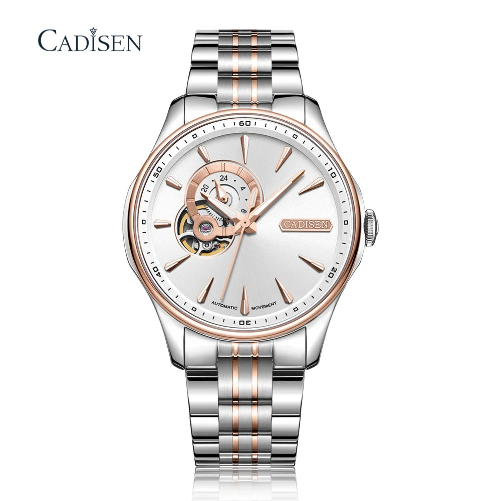 CADISEN Automatic Mechanical Luminous Sport Business Watch 8168