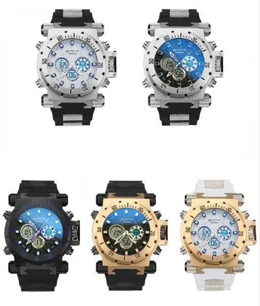 POEDAGAR Fashion Quartz Men's Watch Luxury Chronograph 988