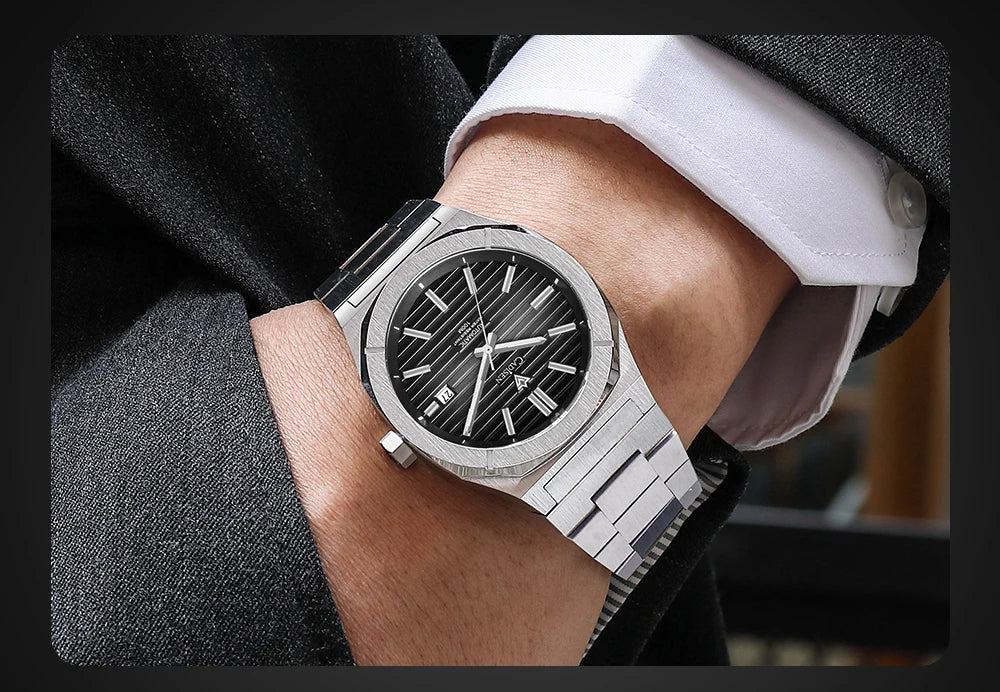 CADISEN Automatic Mechanical Diver Watch Sapphire Crystal C8200MWWU