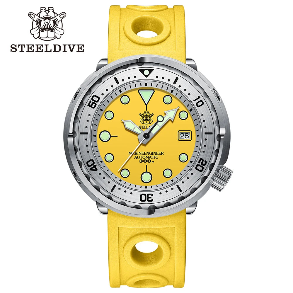 STEELDIVE Automatic Mechanical Diver Watch SEIKO SD1986