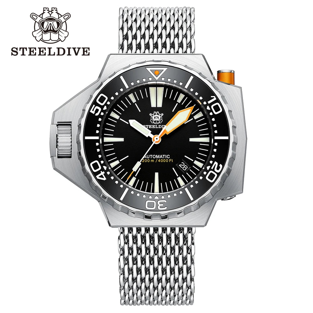 STEELDIVE Automatic Mechanical Diver Watch SEIKO SD1969