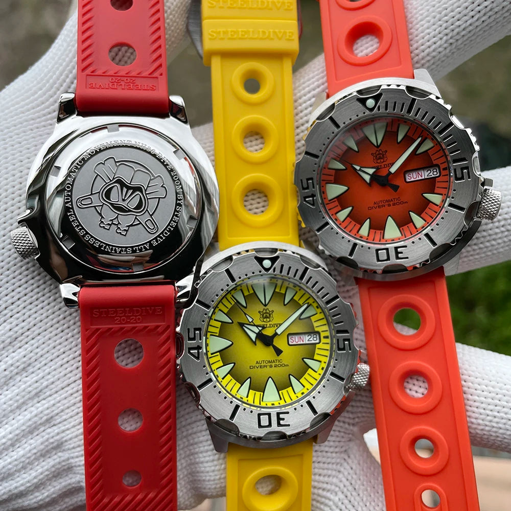 STEELDIVE Automatic Mechanical Diver Watch NH36 SD1984