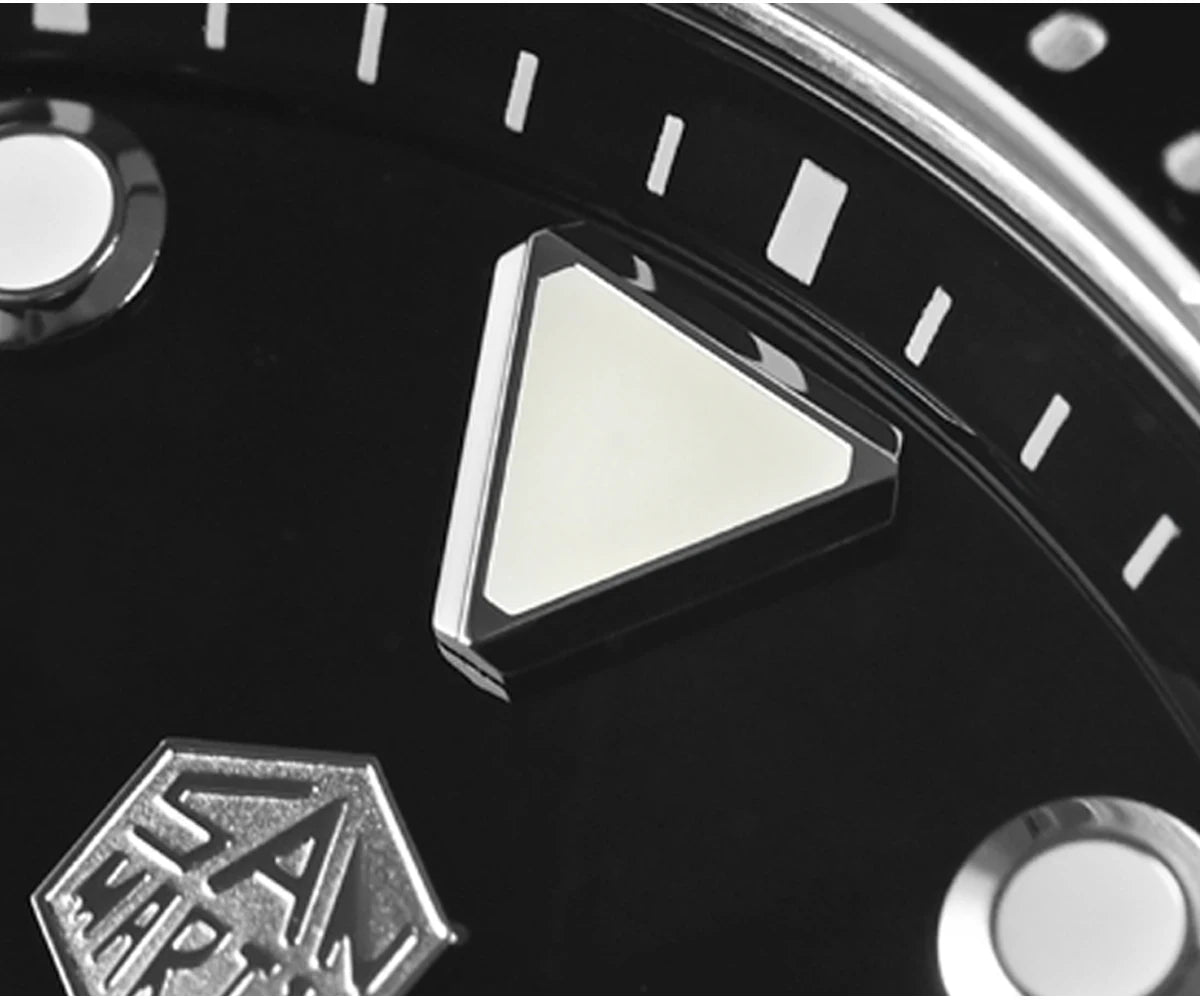 SAN MARTIN Automatic Diver Watch Enamel Dial 300m SN0009GD