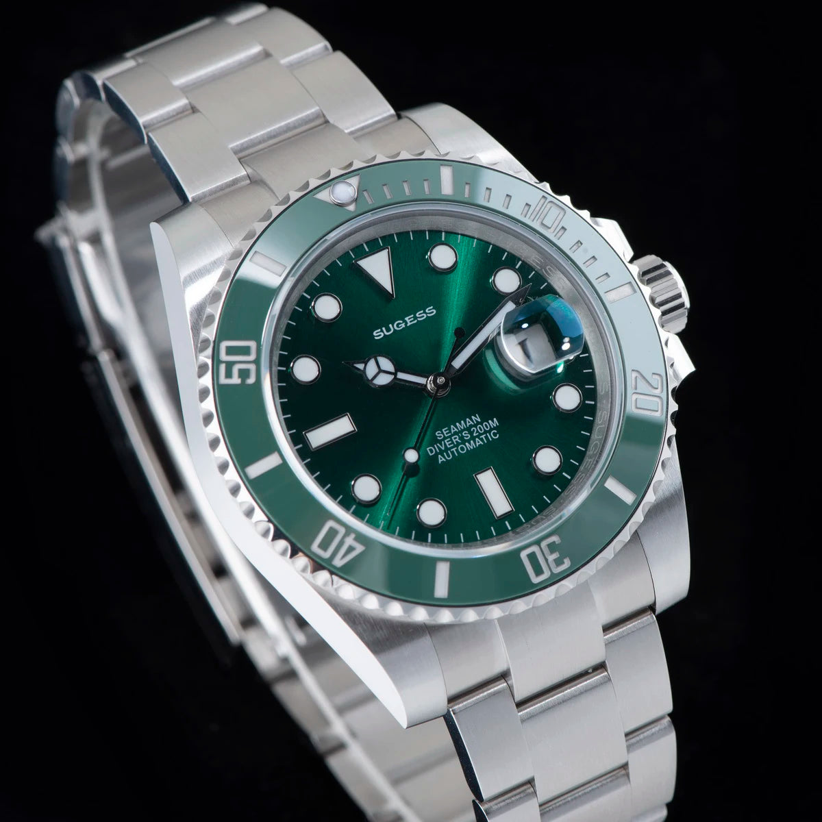 SUGESS Diver Automatic Mechanical Watch NH35 SUBM-001