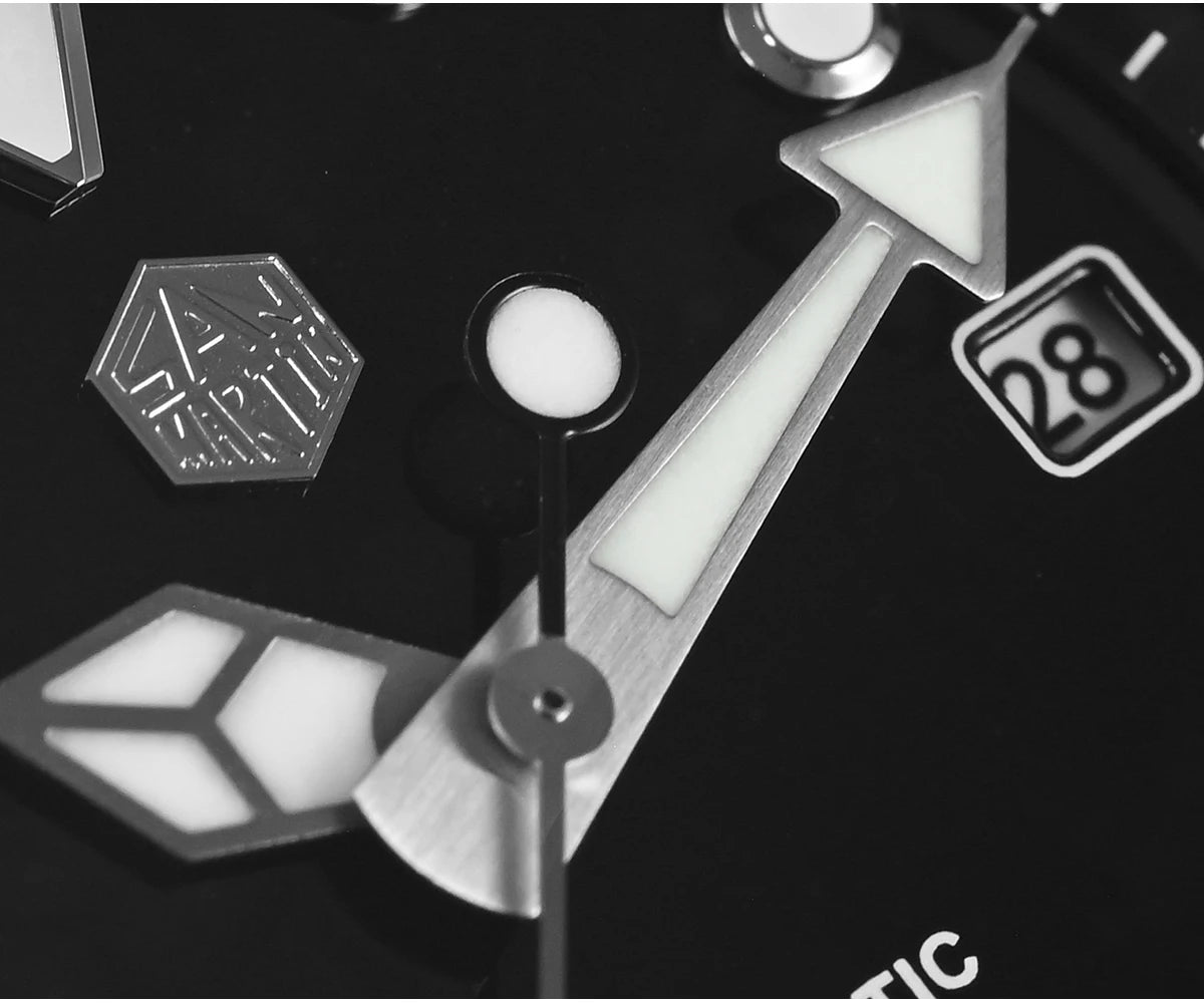 SAN MARTIN Automatic Diver Watch Enamel Dial 300m SN0009GD