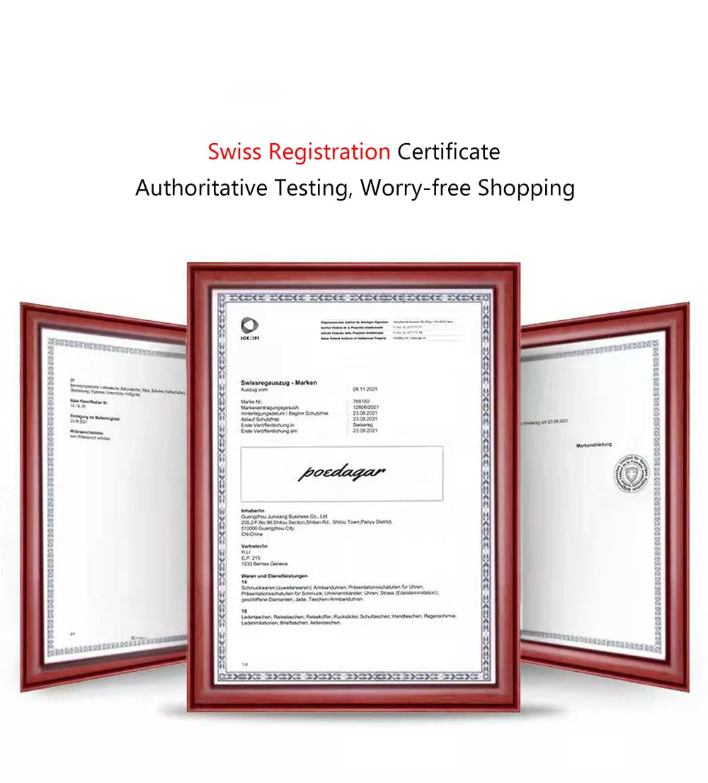 POEDAGAR Stainless Steel Chronograph Quartz Watch 970