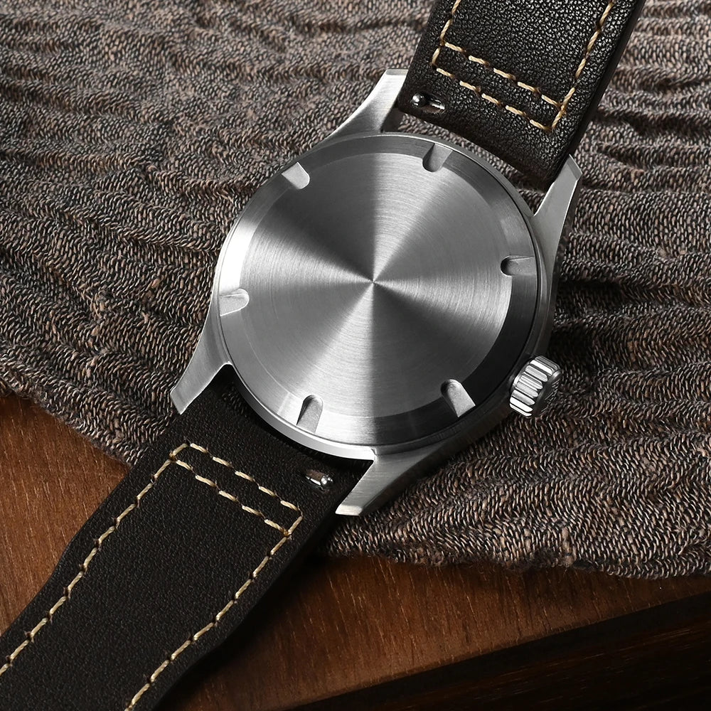 SAN MARTIN Pilot Automatic Mechanical Watch Miyota 8215 37mm