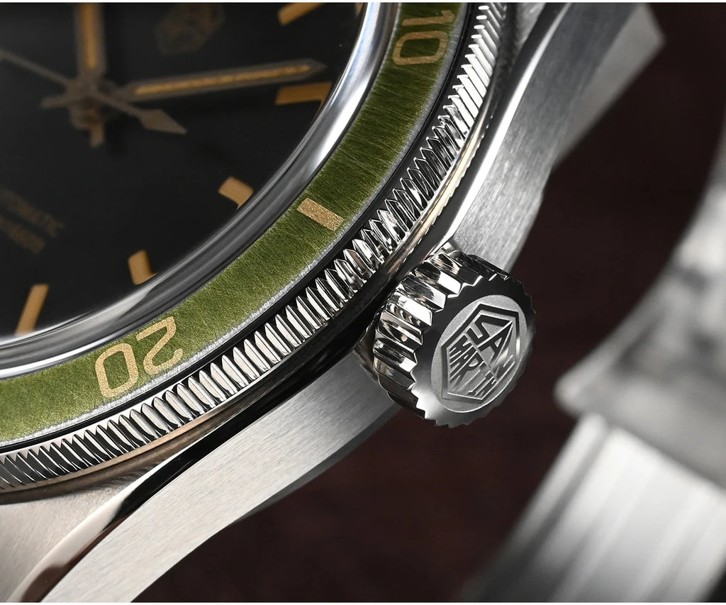 SAN MARTIN Vintage Distressed Automatic Dive Watch NH35 SN0116