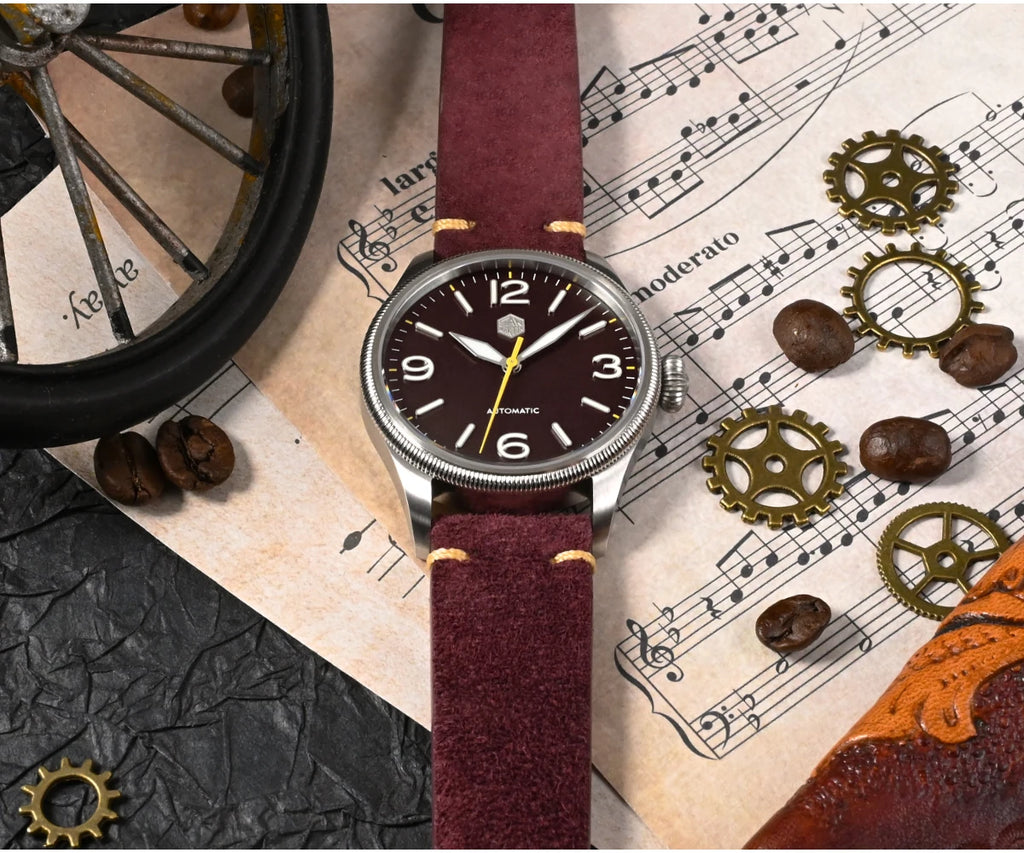 SAN MARTIN NH35 Pilot Automatic Watch 38.5mm SN0033-1