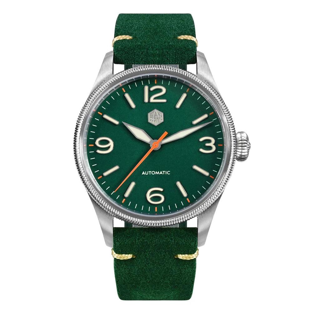 SAN MARTIN NH35 Pilot Automatic Watch 38.5mm SN0033-1