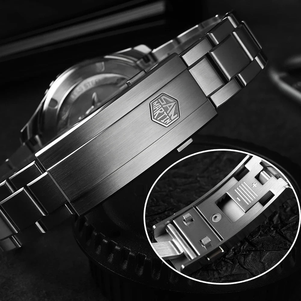 SAN MARTIN Automatic Diver Watch Enamel Dial 300m SN0009GD