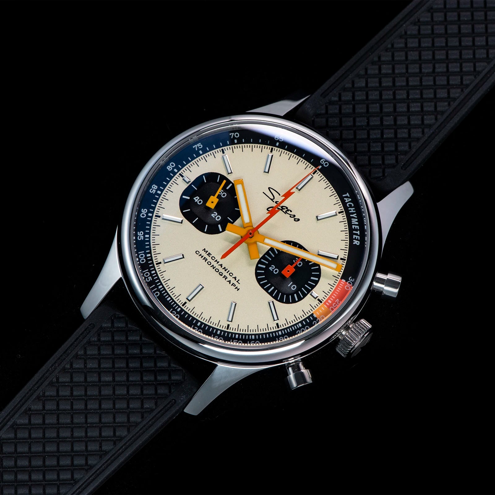 SUGESS Pilot Mechanical Chronograph Watch S387