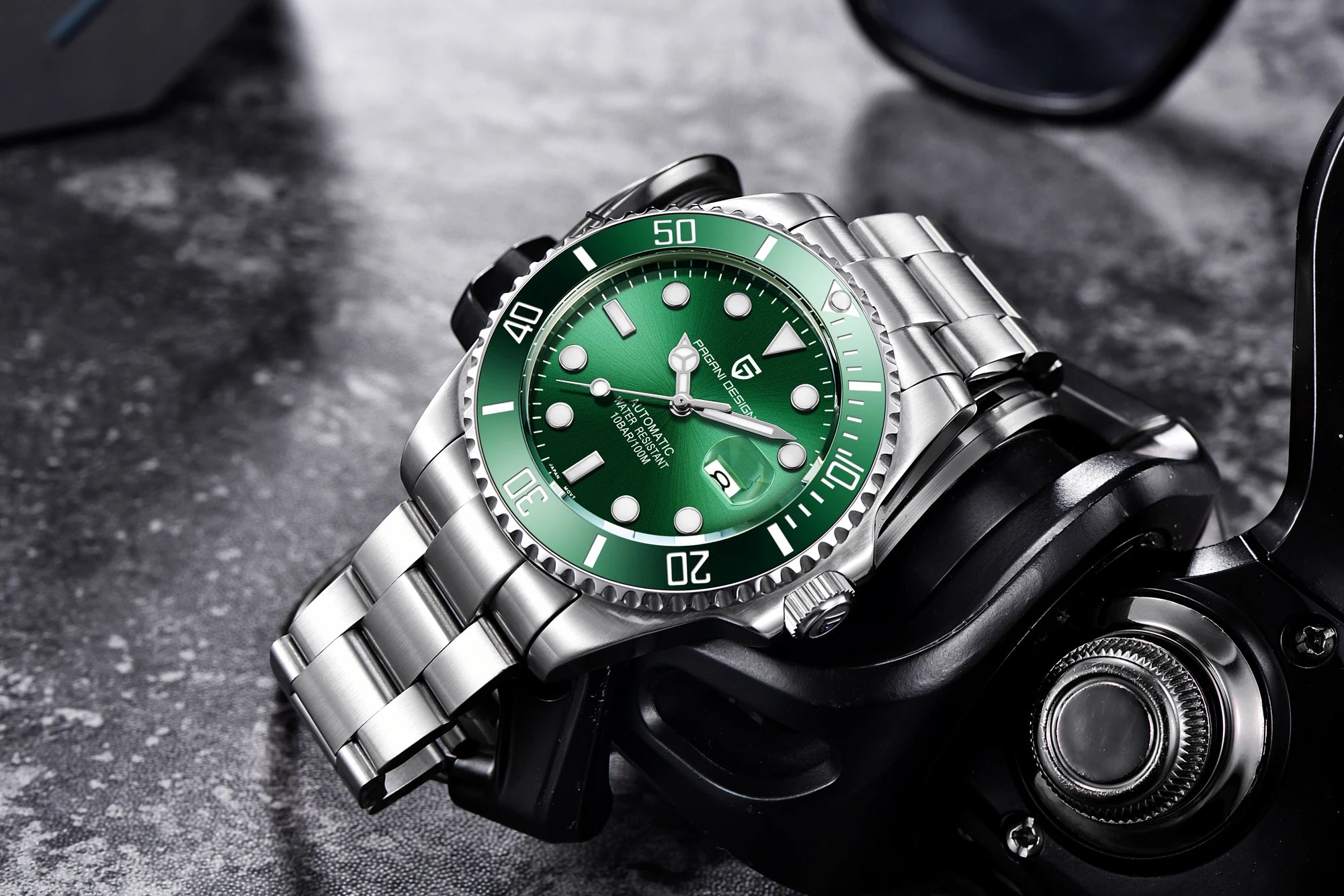 PAGANI DESIGN Automatic Mechanical Ceramic Bezel Watch 43MM 2026 PD-1639