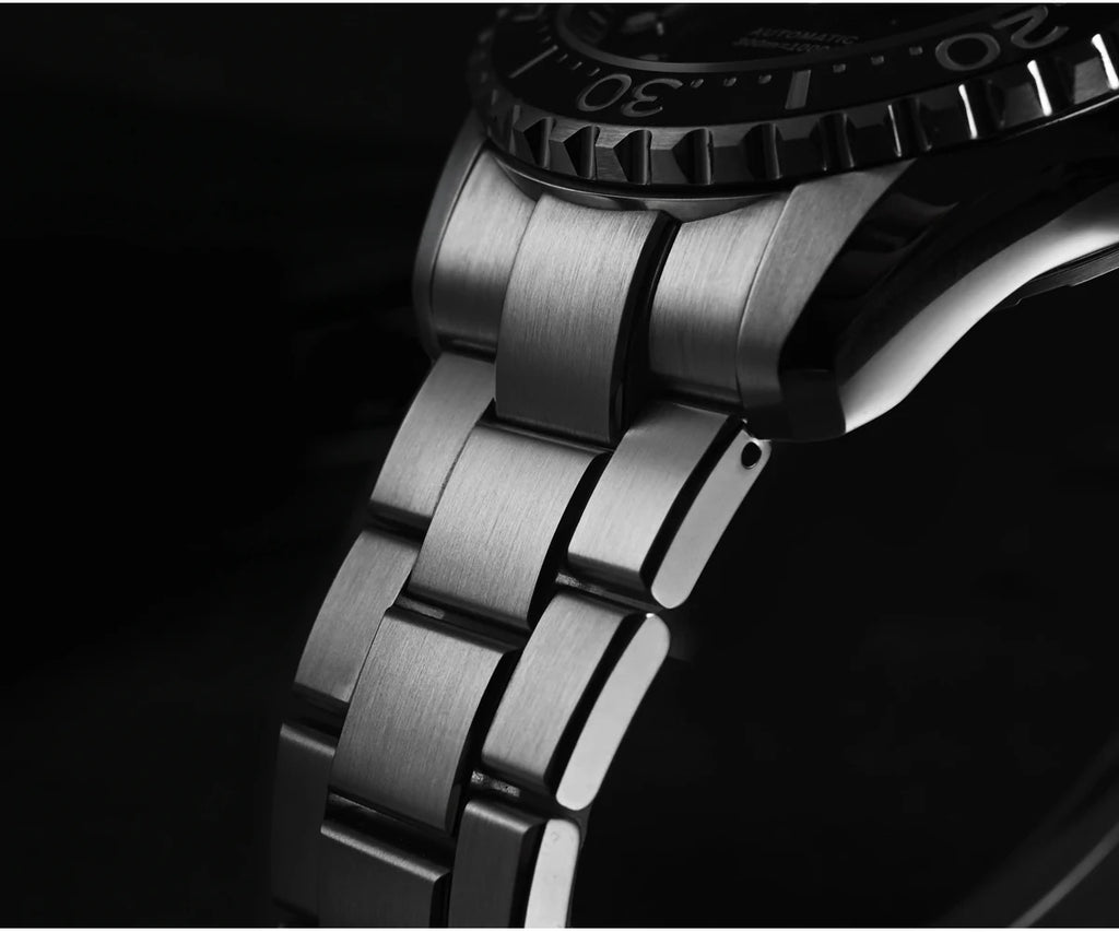 SAN MARTIN Automatic Diver Watch Enamel Dial 300m SN0009GD