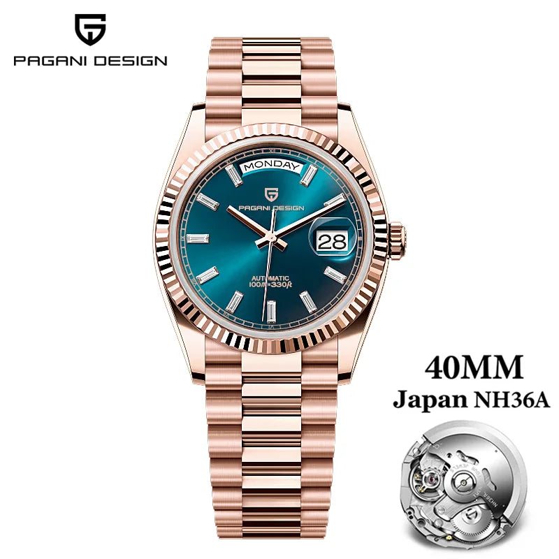 PAGANI DESIGN DD36 Automatic Mechanical Sapphire Watch 2025 DD36