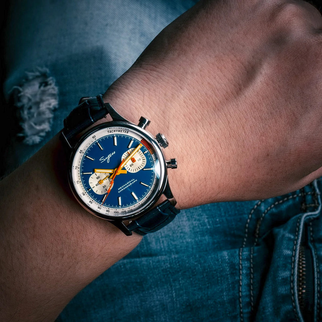 SUGESS Pilot Mechanical Chronograph Watch S387