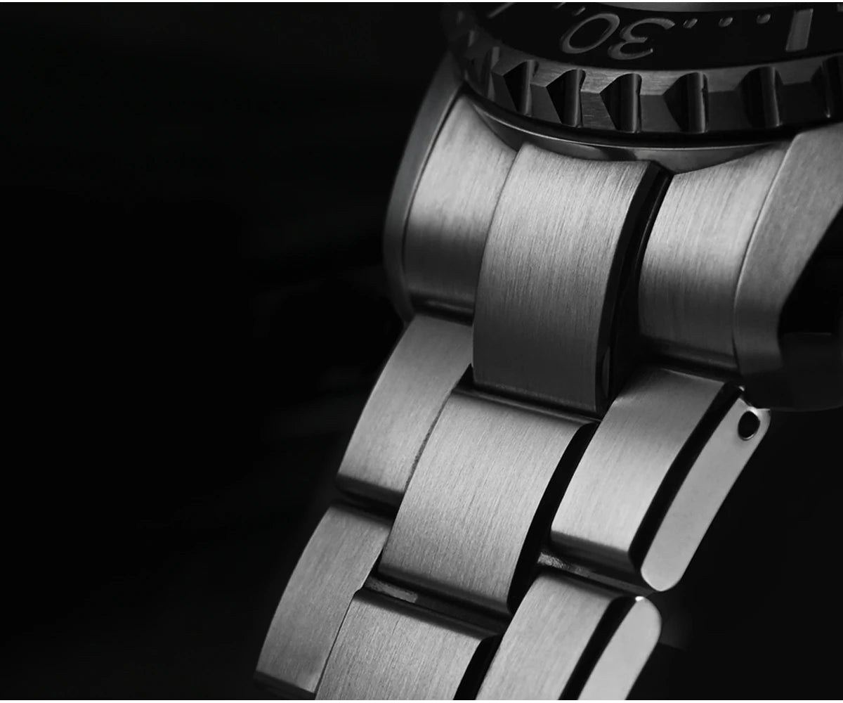 SAN MARTIN Automatic Diver Watch Enamel Dial 300m SN0009GD