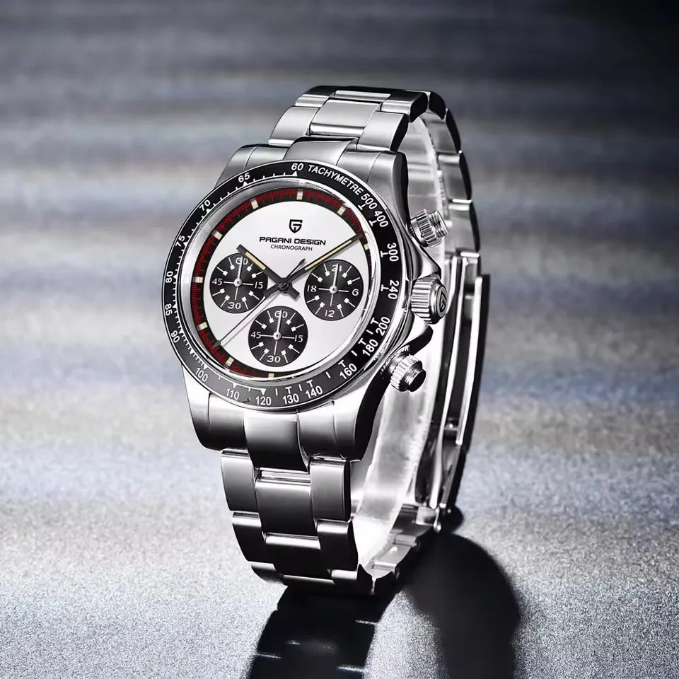 PAGANI DESIGN Panda Chronograph Quartz Watch VK63 2025