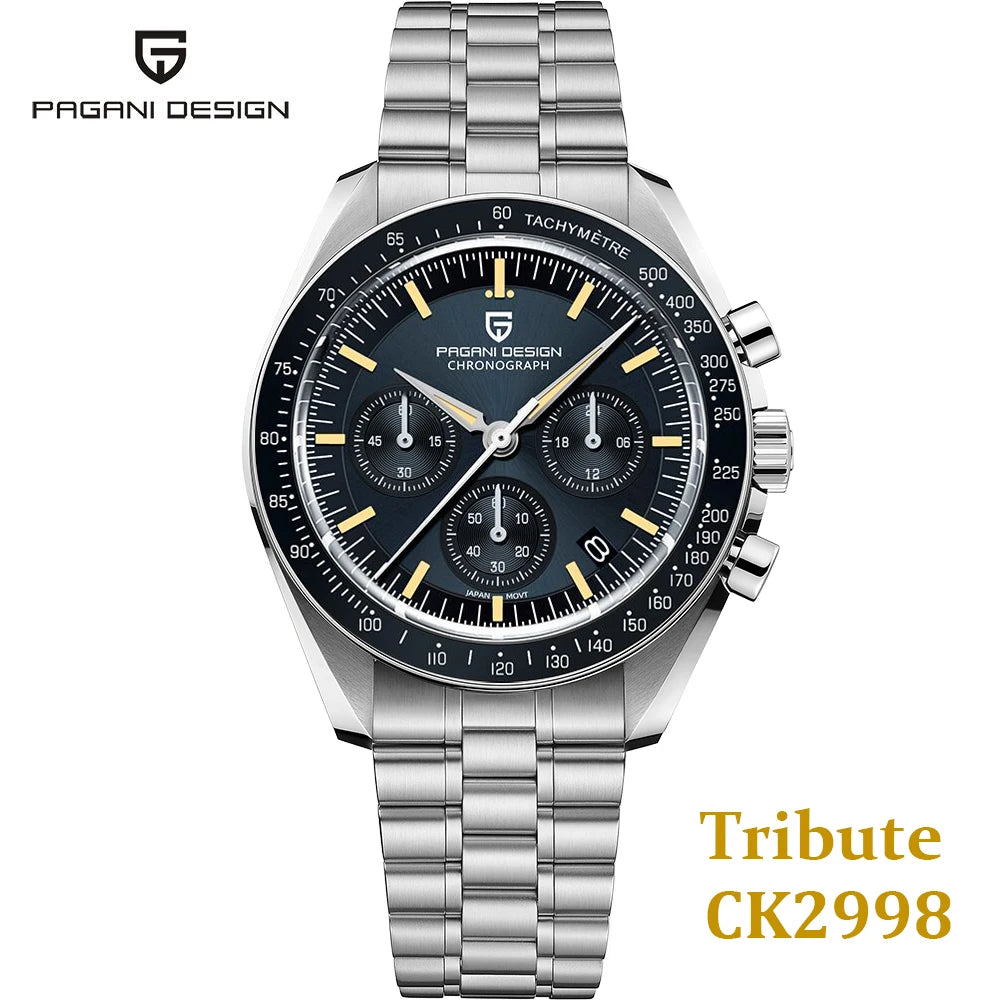 PAGANI DESIGN Luxury Speed Chronograph Quartz Watch 2026 PD-1701