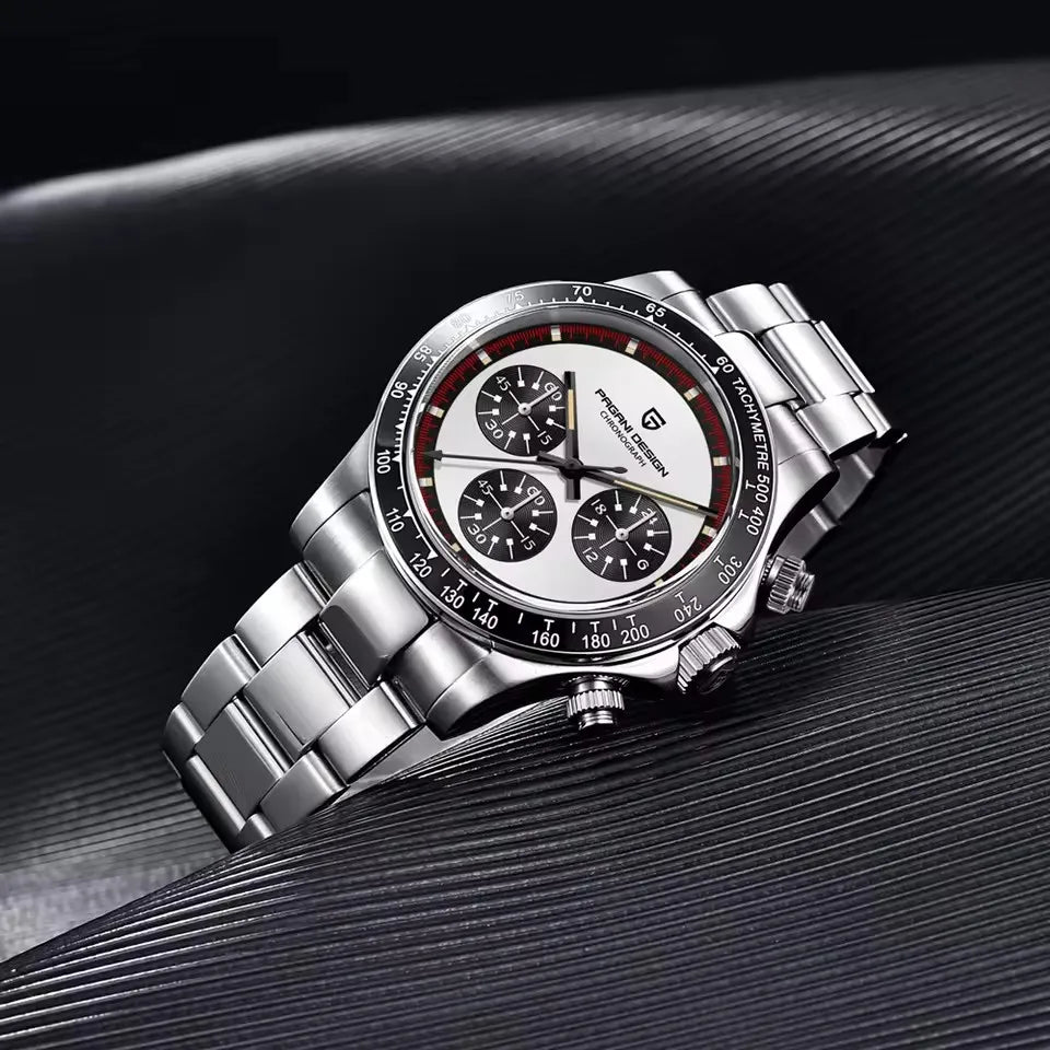 PAGANI DESIGN Panda Chronograph Quartz Watch VK63 2025