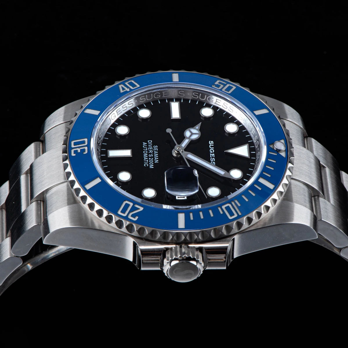 SUGESS Diver Automatic Mechanical Watch NH35 SUBM-001