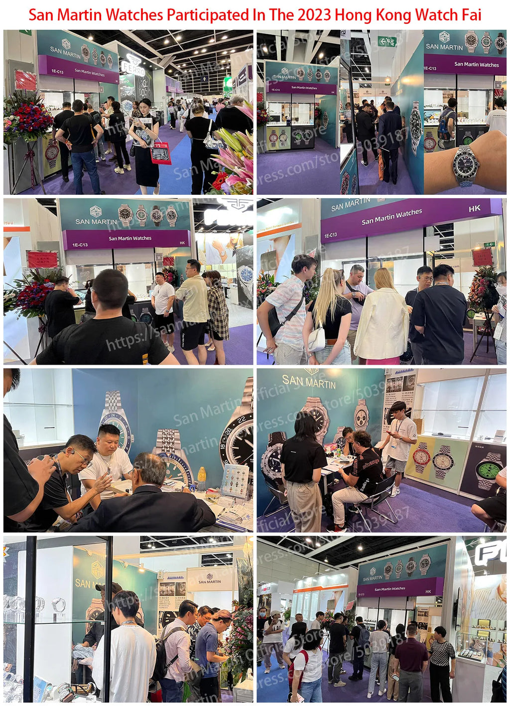 SAN MARTIN Pilot Automatic Mechanical Watch Miyota 8215 37mm