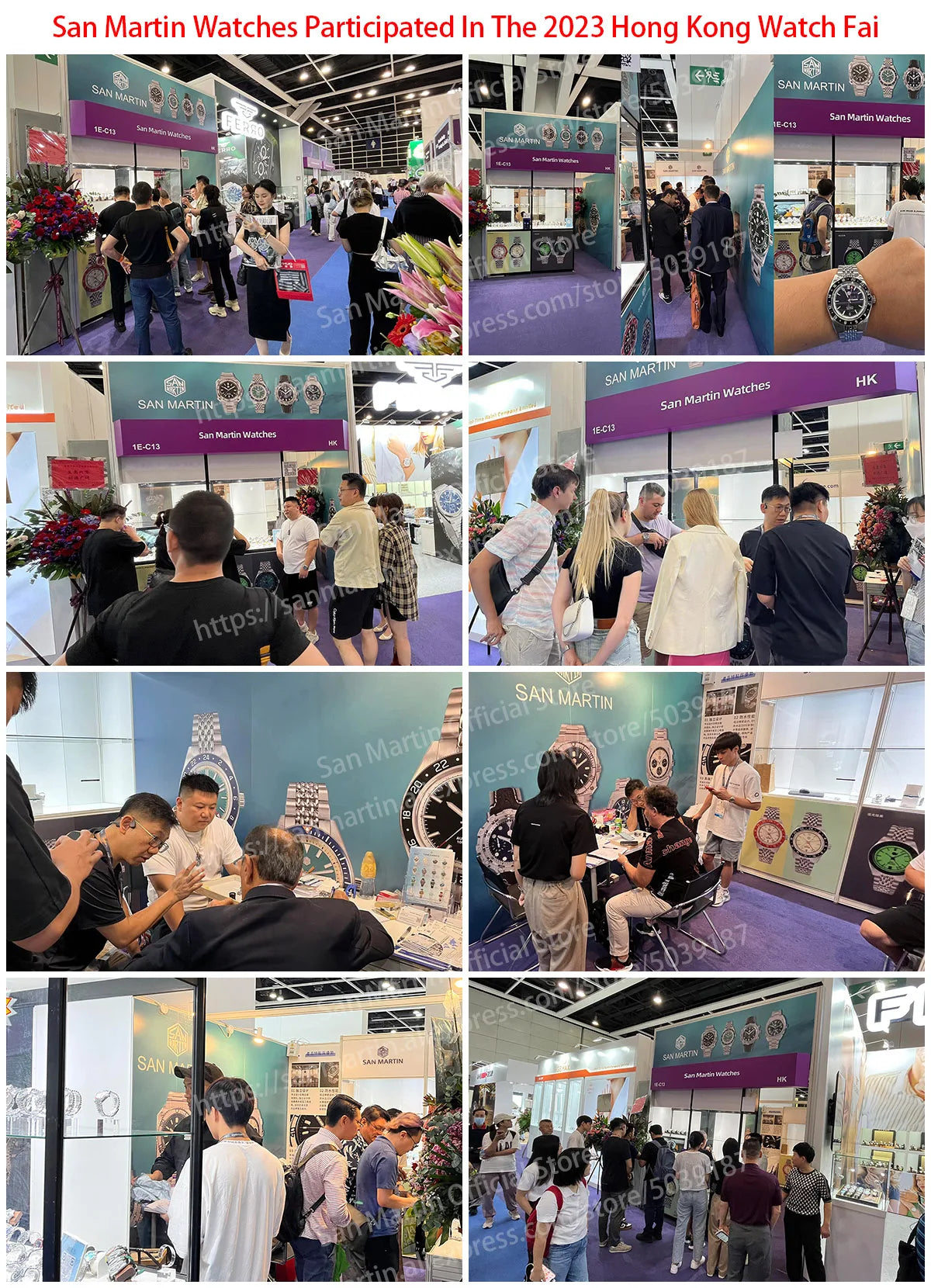 SAN MARTIN Pilot Automatic Mechanical Watch Miyota 8215 37mm